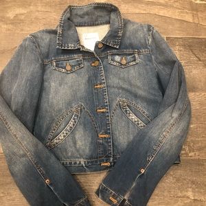 Jean Jacket Cropped sz12